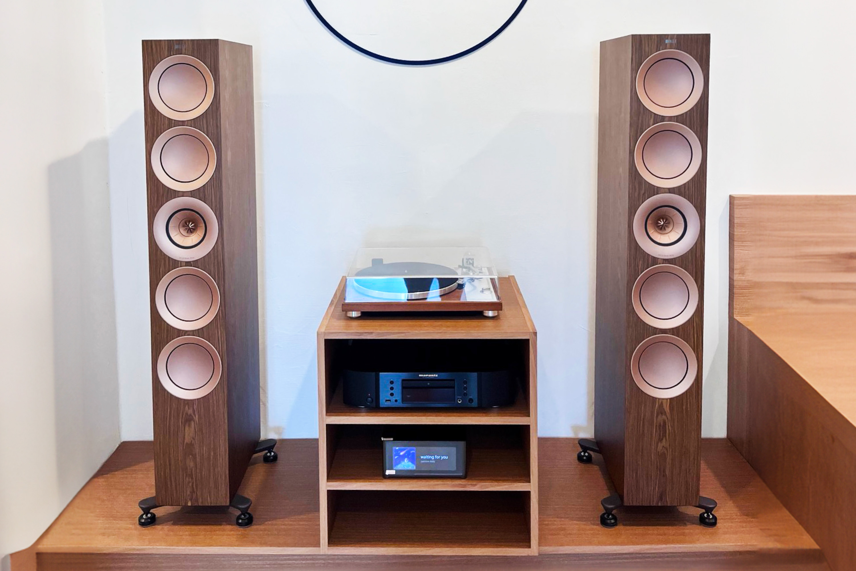 KEF Muon, Blade Two Meta & Reference Floorstanding speakers