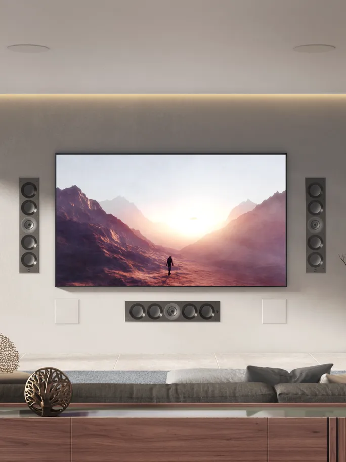 In wall speakers