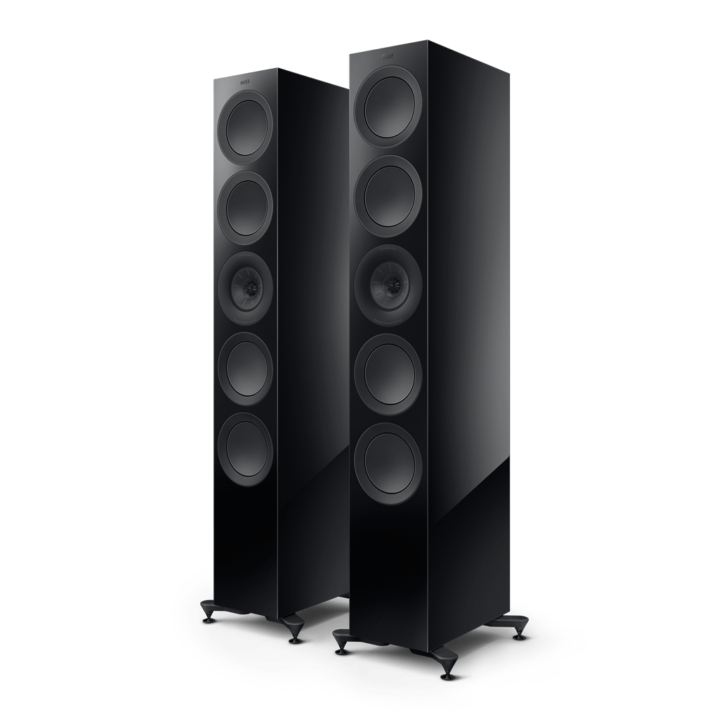 訳あり）KEF LS50 WIRELESS グロスブラック/ブルー - アンプ